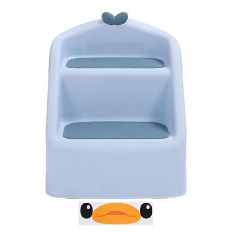 Toddler Step Stool, 3 in 1 Plastic Toilet Potty Training Stool Slip Proof