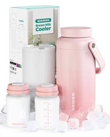 Breast Milk Cooler Bottle - 12H+ Ice-Cold/24H Safe Storage, Compatible with