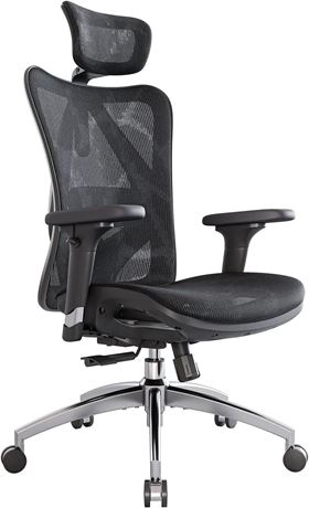 SIHOO M57 Ergonomic Office Chair with 3 Way Armrests Lumbar Support and