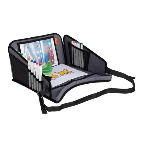 Dreambaby Snack 'N Play On The Go Activity Travel Tray Table for Toddlers with