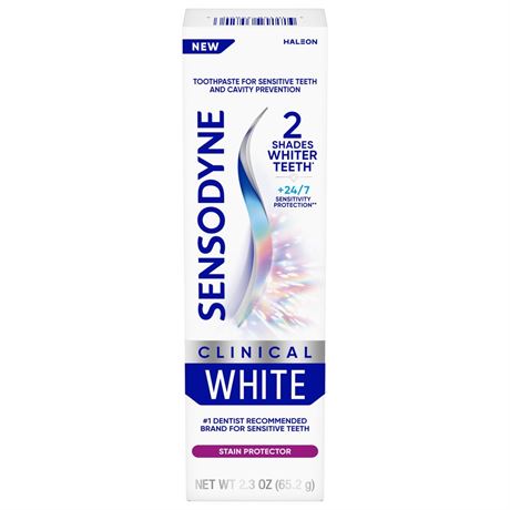 Sensodyne Clinical White Toothpaste Clinically Proven Whitening For Sensitive