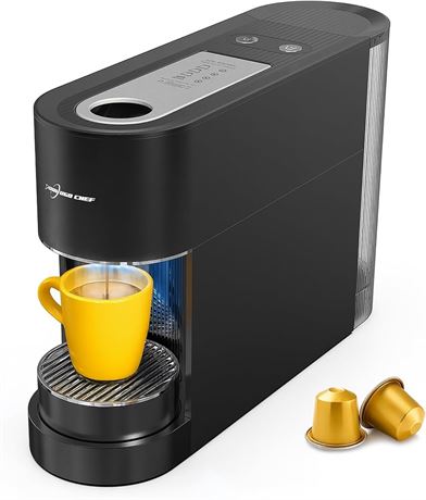 Espresso Coffee Machine, Compatible with Nespresso Original Pods, One-Touch