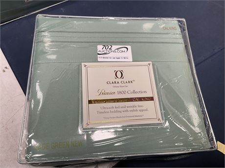 Clara Clark Bed Sheets, Premier 1800 Series Bed Sheet Set, Deep Pocket,