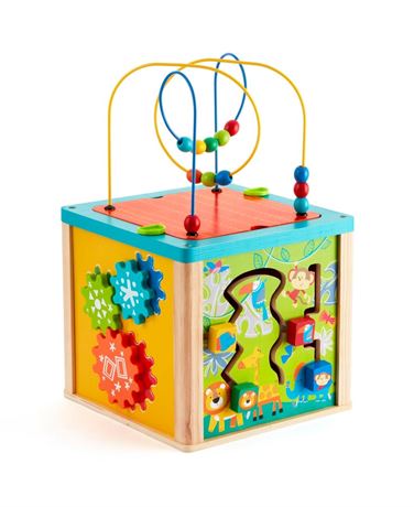 Wooden Activity Cube, Created for You by Toys R Us