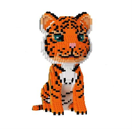 Animal Tiger Micro Building Blocks Set（6488PCS） Gift for Adults and Kids