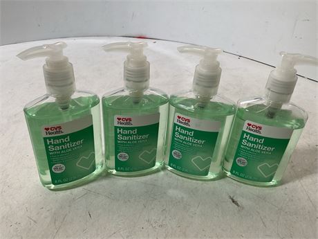 hand sanitizer 8 fl oz /4 bottles