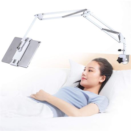 Tablet Stand Adjustable,Foldable Tablet Stand for Bed,Aluminum Universal