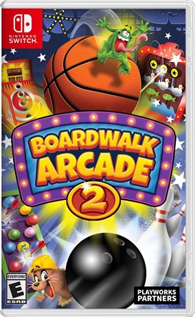 Galaxy Games Party Arcade 2 Boardwalk Edition, Nintendo Switch