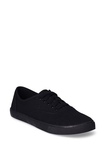 Time and Tru Women's Casual Lace Up Sneakers, Wide Width Available