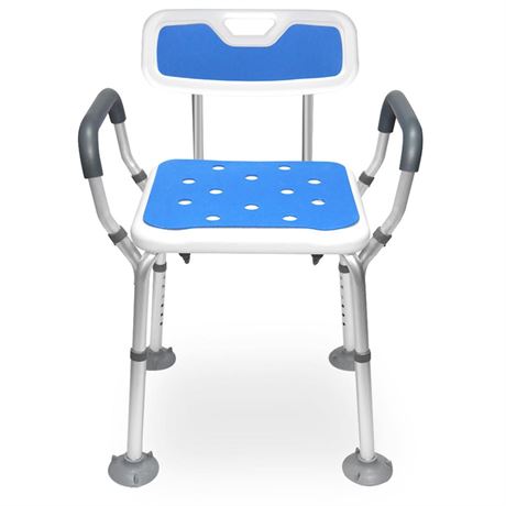 Shower Chair With Arms Heavy Duty Bath Chair With Back Inside Shower Transfer