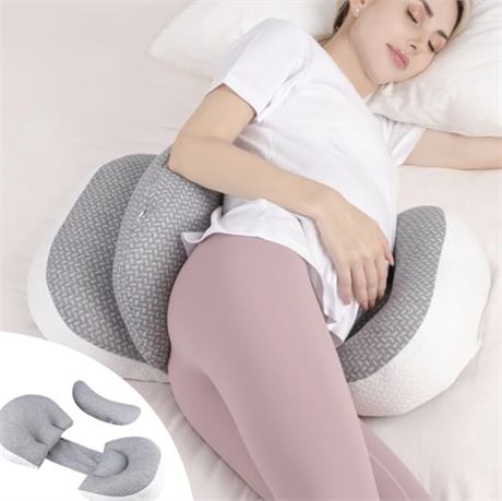 Chilling Home 3-in-1 Maternity Pillow for Pregnant Women with Extra Filling