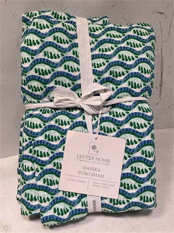 Levtex Home Danika 2 euro shams