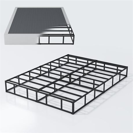 9 Inch Box Spring for Queen Bed, Heavy Duty Box Spring Mattress