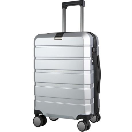 KROSER Hardside Expandable Carry On Luggage with Spinner Wheels & Built-in TSA