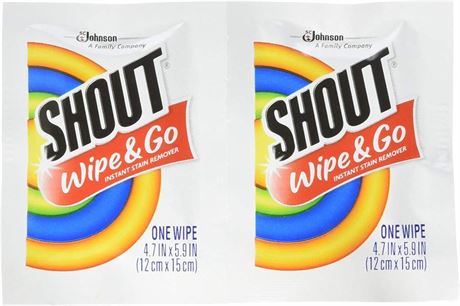 Shout Wipes (case of 80)