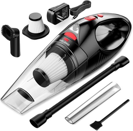 Handheld Vacuum Cordless, Portable Rechargeable Car Vacuum Cleaner High Power