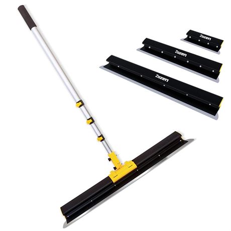 Zozen Drywall Skimming Blade Set, 10"+24"+32" Skimming Blade with Extension