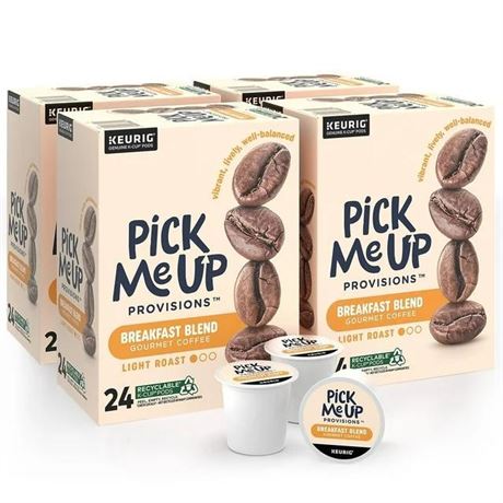 Pick Me up Provisions™ Breakfast Blend Coffee Keurig® K-Cup® Pods, Light Roast,