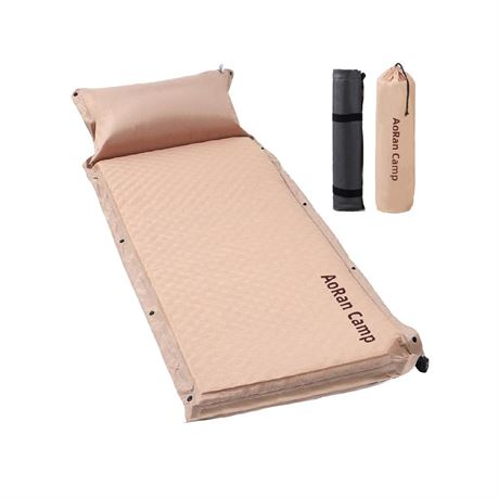 Self-Inflating Camping pad, Sleeping Pad for Camping-2 inch