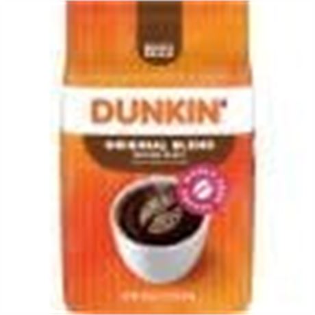 Dunkin' Dunkin’ Original Blend Medium Roast Whole Bean Coffee, 18 oz Bag