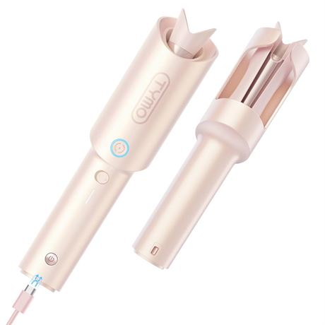 OFFSITE Cordless Automatic Rotating Curling Iron - TYMO Curlgo Eco 1 Inch