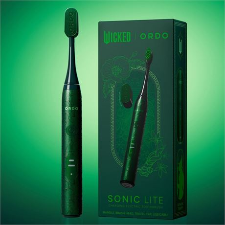 Ordo Sonic Lite Electric Toothbrush - Wicked - Elphaba