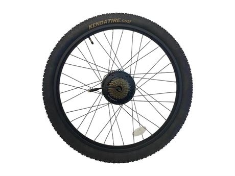 VELOWAVE Rear Motor Wheel for GHOST 500W Motor + Rim + Spokes + Tires +