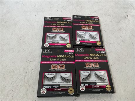 Ardell Magnetic Megahold Liner & Lash 054/ 4 pack