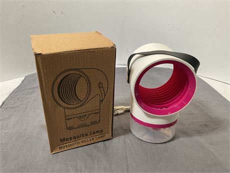mosquito’s killer lamp in white and pink