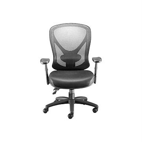 Staples Carder Ergonomic Fabric Swivel Computer and Desk Chair, Black (24115-CC)