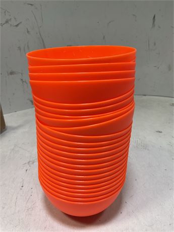 Round bowl set of 23