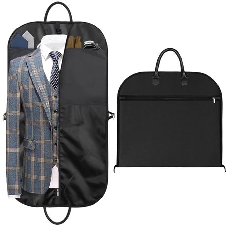 STEPONE 43" Travel Suit Bag Foldable Business Waterproof-Hanging Garment Bags