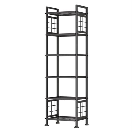 GIOTORENT 6-Wire Standing Storage Shelf for Bathroom Organizers and Storage &