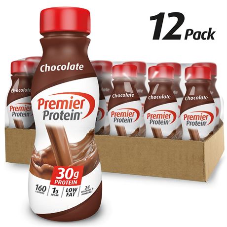 OFFSITE Premier Protein Shake  Chocolate  30g Protein  11.5 Fl Oz  12 Ct