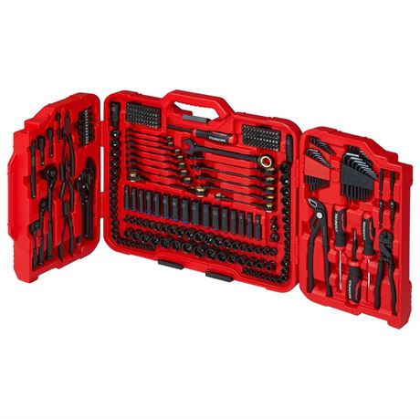 TRUE MECHANIC™ 312-Piece Mechanics Tool Set and Socket Set, Professional,