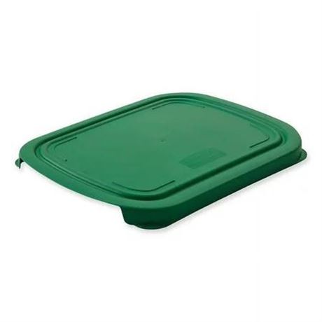 Rubbermaid Commercial RCP2108900 Compost Bin Lid for 3.3 & 5 Gal Bins  Green