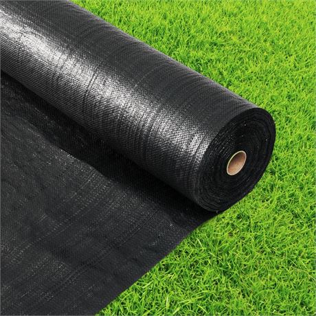 Premium 5 OZ Weed Barrier Landscape Fabric, 4ft x 100ft Heavy Duty Pro