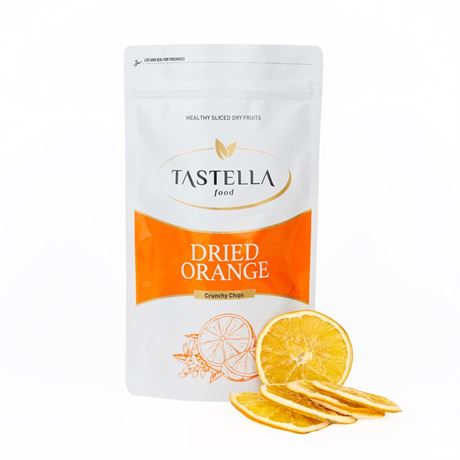 TASTELLA Dried Orange Slices, Cocktail Garnishes for Drinks, Dried Fruit for