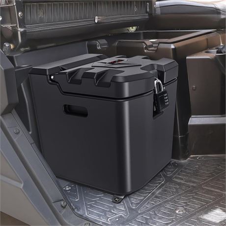 StarknightMT Ranger Storage Box, 28L/ 7.4Gal Ranger XP 1000 Under Seat Storage