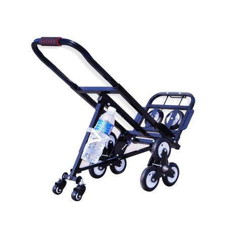 INTBUYING Stair Climber Hand Trucks Portable Folding,Rubber Mute