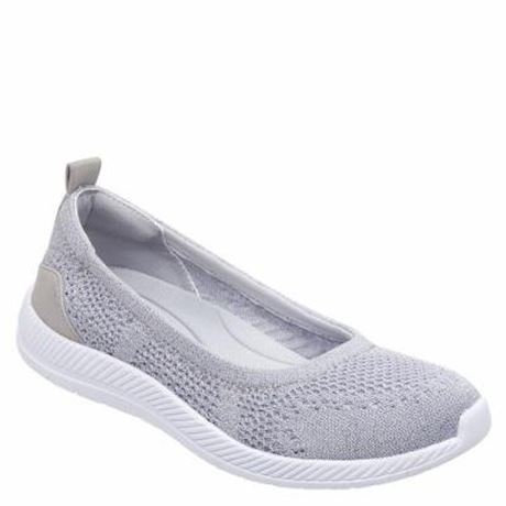 Easy Spirit Glitz Women's Silver Slip on 6.5 W2