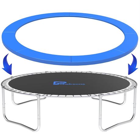 Trampoline Pad, 10ft 12ft 14ft Trampoline Replacement Safety Pad, Waterproof