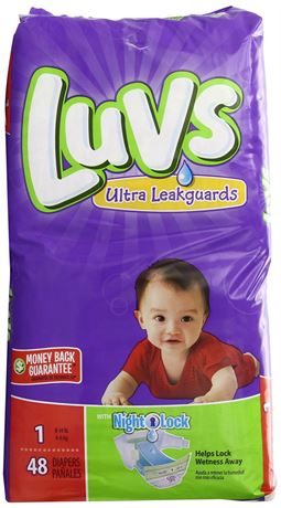 Luvs with Ultra Leak Guards Diapers, Size 7 count 14