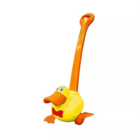 Baby to Toddler Push Toy with Quacking Sounds and Waddling Action, Walking Toy