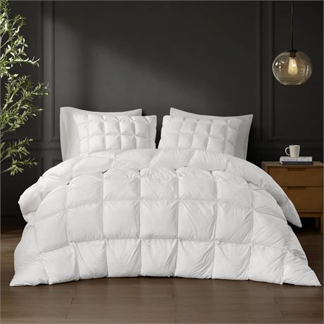 Madison Park King Comforter, Overfilled High Desity Down Alternative Fill