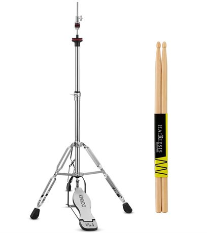 Hi hat stand,hat cymbals stand,high hat stand with smooth pedal,practice high