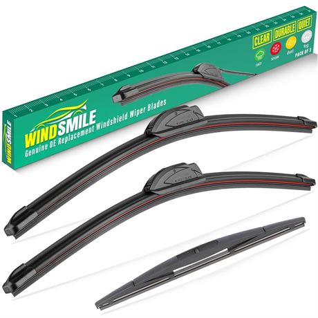 26" 17" 14" Windshield Wiper Blades Replacement for Subaru Forester 2012 2013