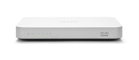 Cisco Meraki MX60 Small Branch Security Appliance (100Mbps FW Throughput 5xGbE