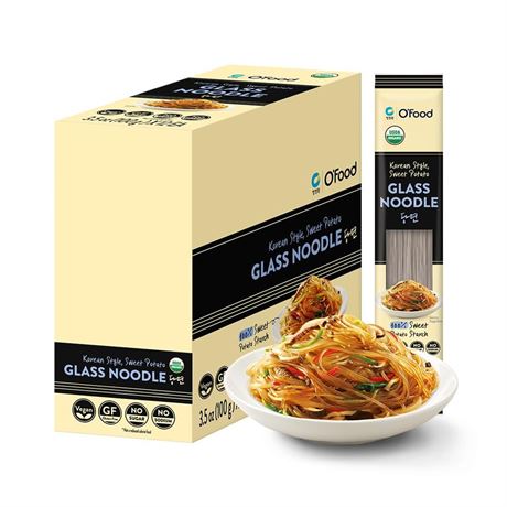 Premium Organic Glass Noodles – [12 Pack - 42oz] – Gluten-Free | Sugar Free |