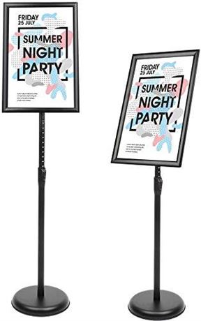 OFFSITE Adjustable Pedestal Poster Sign Stand,8.5 x 11 Advertising Business